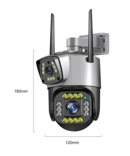 Camara lente dual wifi / ethernet