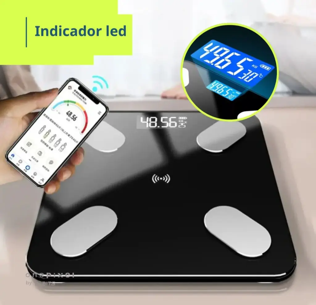 Bascula para uso personal electrónica bluetooth